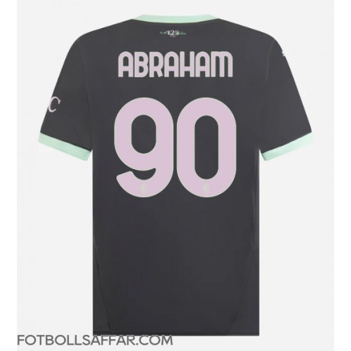 AC Milan Tammy Abraham #90 Tredjeställ 2024-25 Kortärmad